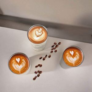 Custom logo Double Wall Coffee Tumbler Bulk Eco-Friendly Vacuum <b>Insulated</b> 12Oz Stainless Steel Coffee <b>Mug</b> with Leakproof Design - Product Image 6