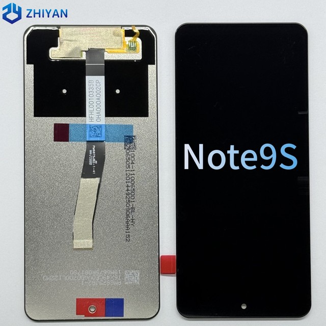 100% Tested Good Quality TFT LCD Display Touch Screen Digitizer Full Assembly for Redmi Note9S 6.67" 400cd+ 1 Year Warranty