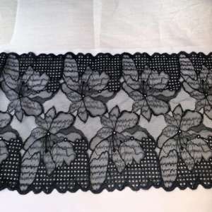 شكل قابل للتخصيص عريض 23-شبكة نسيج قطنية مطرزة بالماء-قابل للذوبان لفستان حمالات صدر ملابس داخلية - Product Image 1