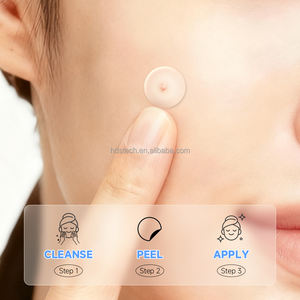 Stiker anti noda bulat transparan, tempelan untuk perawatan jerawat hidrokoloid tidak terlihat 36 buah - Product Image 4