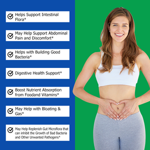 Capsules de probiotiques à marque privée pour femmes avec complexe de fruits et légumes et complexe d'enzymes digestives, peuvent aider à réduire les ballonnements et les gaz - Product Image 5