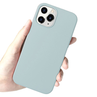 Coque de téléphone antichoc en silicone pour iPhone 12 13 14 15