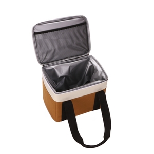 Offre Spéciale sac isotherme réutilisable en polyester écologique sac <span class=keywords><strong>de</strong></span> <span class=keywords><strong>glace</strong></span> portable pour pique-nique avec poches latérales à grande ouverture - Product Image 4