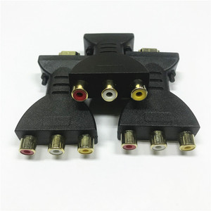 Convertisseur <span class=keywords><strong>RCA</strong></span> vers <span class=keywords><strong>HDMI</strong></span>, <span class=keywords><strong>adaptateur</strong></span> vidéo et audio composite CVBS 1080P pour PAL/NTSC - Product Image 2
