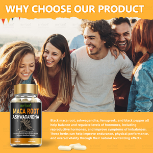 Giấy chứng nhận nhà sản xuất NSF Halal coa <span class=keywords><strong>GMP</strong></span> bán buôn sức khỏe tự nhiên Maca Nhân Sâm polygonatum máy tính bảng - Product Image 4