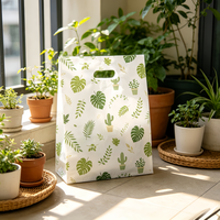 Sac de courses jetable en plastique transparent de qualité alimentaire PE