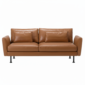 Ensemble de canapés design italien meubles de maison canapé sectionnel de haute qualité canapé moderne en forme de L en tissu et cuir - Product Image 1