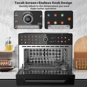 Derniers appareils de cuisine Friteuse à <span class=keywords><strong>air</strong></span> 30L Multi-cuiseur 18-en-1 de haute qualité Double mode de cuisson Four grille-pain intelligent Friteuse à <span class=keywords><strong>air</strong></span> - Product Image 4