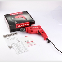 Perceuse électrique sans clé DEVON 1818-4-10RE KLE 10 mm, perceuse à percussion électrique portable, prix