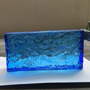 مخصص ، مدخل غرفة المعيشة ، شرفة من الطوب الكريستالي ، كتل كريستال زخرفية ملونة - Product Image 3