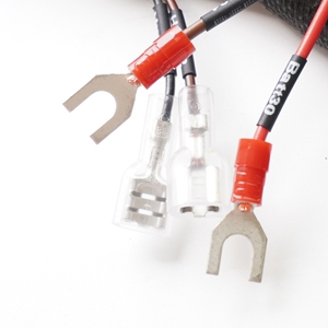 Cycle Otomobil Kablo Demeti Adaptör Konnektörü 2 Pinli Kalaylı Bakır PTFE İzoleli PVC Kılıflı 12V - Product Image 1