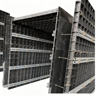 Coffrage en béton réutilisable, coffrage en plastique pour la construction, coffrage pour murs et dalles pour la construction