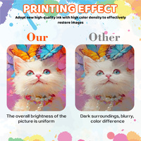 Pabrik Hongcai Grosir Tinta Sublimasi 100ml untuk Printer I3200 4720 1600 L805 L1800 Tinta Transfer Printing 4-Warna
