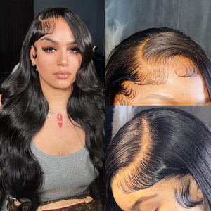 วิกผมด้านหน้าลูกไม้หนา13X6 HD 9X6สำหรับผู้หญิงผิวดำ - Product Image 2