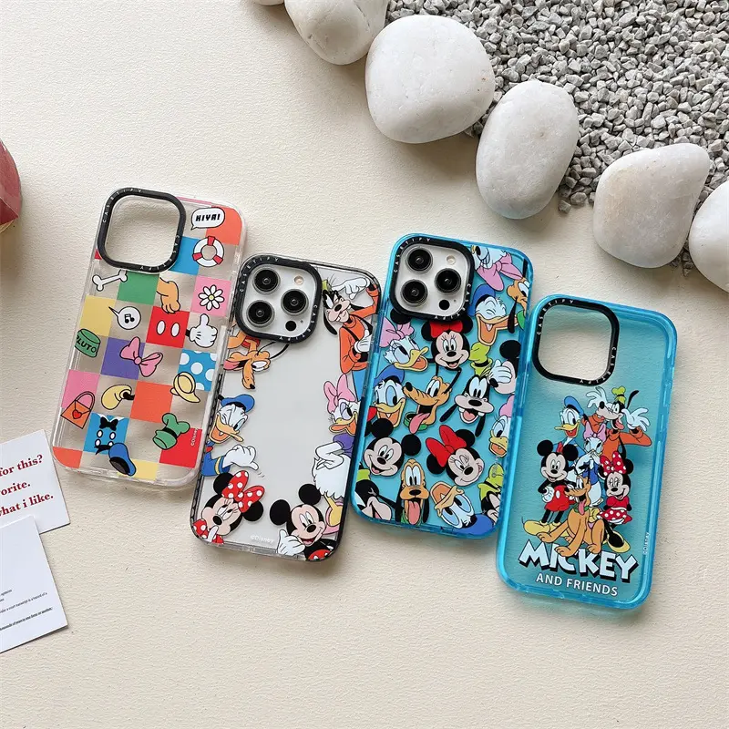 New Products Cartoon TPU Customization Mobile Phone Case for Mickey Cell Covers 14 Plus Coque For iphone 13 Pro Max Shell