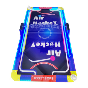 Fabricante de juegos de hockey de aire que funciona con monedas Sala de juegos de hockey de moda Mesa de juegos de dos jugadores Máquina de juego de hockey para la venta - Product Image 2