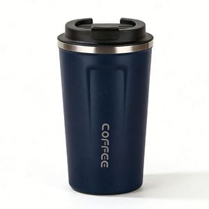 Gobelet isotherme en acier inoxydable personnalisé pour voyage - Tasse à café isotherme sous vide avec logo personnalisé - Product Image 1