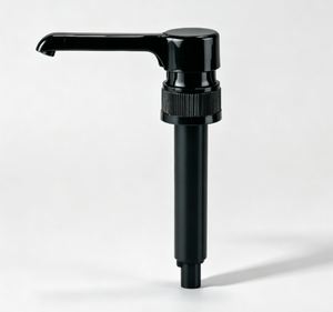 Bomba Dosificadora de Plástico Antiderrames con Boquilla Larga 28/410 de 5cc, 8cc, 10cc para Jarabes, Miel y Jugos, Dispensador de Chocolate de Grado Alimenticio con Bomba de Rosca para Botellas - Product Image 1