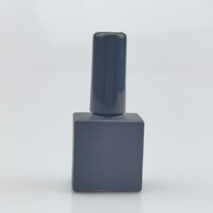 Flacon de vernis à ongles en gel UV carré vide personnalisé, rose, noir, bleu, or, 10 ml, 15 ml - Product Image 1
