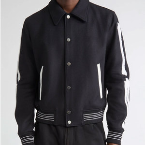 Fabricante de Ropa Personalizada, Chaqueta Varsity para Hombre, Precio Razonable, Estilo Casual, Chaqueta Varsity Masculina en Venta - Product Image 3