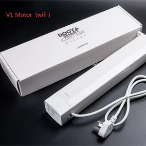 Moteur de rideau intelligent WiFi DOOYA V1, contrôle par application Tuya, rail de rideau électrique silencieux, commande vocale Alexa <span class=keywords><strong>Google</strong></span> Home - Product Image 1