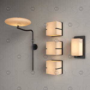 Lámpara de Pared Estilo Bauhaus Vintage para Sala de Estar, Pasillo, Hotel, Restaurante, Dormitorio, Lámpara de Noche - Product Image 4