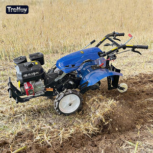 Mini-motoculteur robuste à 7 vitesses avec roulement, autopropulsé, à quatre roues motrices pour la préparation des sols densément compactés dans les vergers et les vignobles - Product Image 1