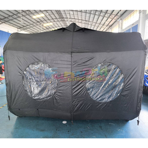 Carpa inflable portátil, ligera, impermeable, tipo cubo, para acampar al aire libre. - Product Image 4