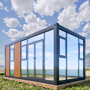 Không thấm nước ánh sáng thép Modular Bộ dụng cụ đúc sẵn thiết kế bằng gỗ Nhà & vườn Studio lắp ráp Kết Cấu Thép - Product Image 6