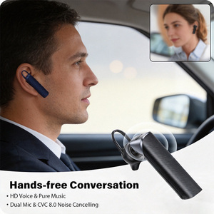 Casque <span class=keywords><strong>Bluetooth</strong></span> 5.4 Remax, écouteur sans fil léger, écouteur mono, écouteurs mains libres avec micro pour le bureau, la conduite - Product Image 3