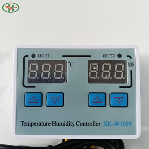 Controlador <span class=keywords><strong>Digital</strong></span> de temperatura y humedad, termostato DC12V, higrostato para incubadoras de huevos, automático, nuevo - Product Image 2