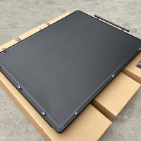 Couverture de benne à enroulement manuel rétractable pour Ford Ranger T9, en alliage d'aluminium, pour le camping en plein air