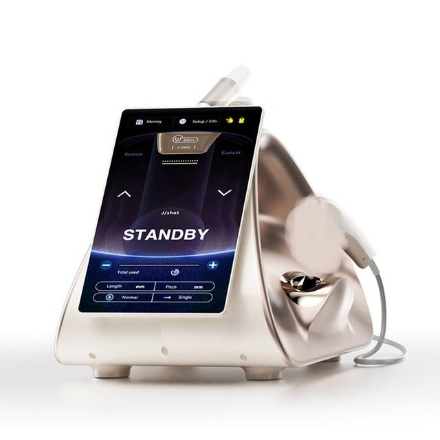 Hot Sale HIMFU TT 12DHIFU Face Lift Skin Tightening Machine 3-in-1 Rotating 360 with EU/UK Plug Compatibility for Facial & Body