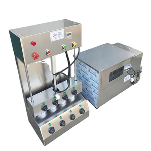 Nouvelle machine à faire des cônes à pizza automatiques à 4 moules, en acier inoxydable, portable, meilleur prix - Product Image 1