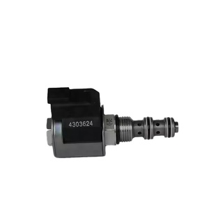 Bobine de solénoïde pour excavatrice <span class=keywords><strong>LEBON</strong></span> 24V Modèle E Pièce 4303624 - Composant de remplacement robuste Garantie 6 mois - Product Image 2
