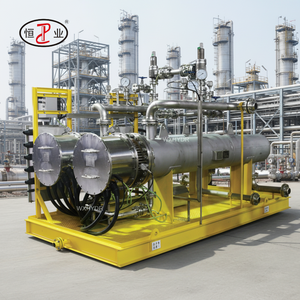 Système de Chauffage Électrique Automatique à Circulation Haute Précision en Acier Inoxydable Certifié ATEX IECEX 160KW, Anti-Explosion sur Chariot - Product Image 2