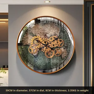 Настенные часы для гостиной 2025 года: ретро-стиль, элитные, элегантные, роскошные - Product Image 6