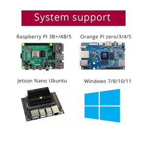 ワイケン5インチラズベリーパイHD MI + マイクロUSBインターフェースLCDディスプレイモジュール800x480 CTP TFT LEDバックライトカスタマイズ可能Win7/8/10 - Product Image 3