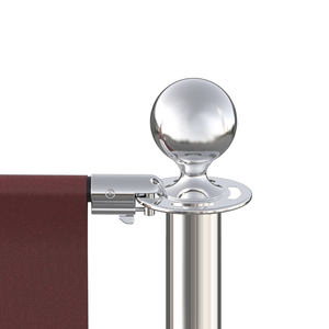 Barriere Personalizzate per Esterni, Pali per Striscioni, Paravento in Metallo per Marciapiedi, Barriere per Caffè e Ristoranti - Product Image 3