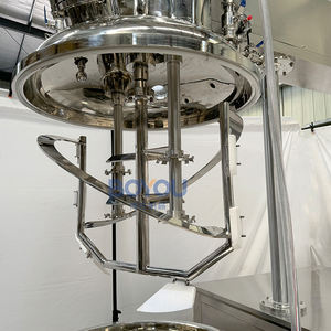 Máquina para Hacer Pasta de Dientes de Acero Inoxidable de Fábrica China, Mezclador al Vacío, Homogeneizador, Mezclador Industrial, Precio - Product Image 4