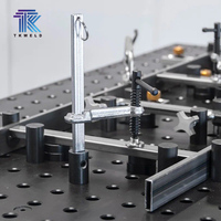Nouvelle plateforme de soudage 3D/2D TKweld 1000*1000*200mm, table de soudage robotisée, nitrage plasma, fonte/acier D16 D28, soudage