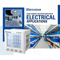 Medidor de Energía con Circuito de Control Trifásico CA Multifuncional Modbus RTU LCD 6DI 3RO 2DO con Registro de Eventos y Monitoreo Bidireccional de Energía