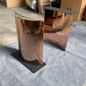 Bases de Mesa de Bar Personalizadas de Fábrica 2024, Patas de Muebles Redondas de Metal Industrial para Mesa de Comedor - Product Image 3