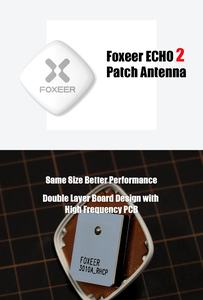 Foxeer EnterpriseバージョンEcho <span class=keywords><strong>2</strong></span> 9dBiミニFPVレーシングドローンアンテナ5.8GHz RHCP LHCP SMAパッチアンテナ在庫あり - Product Image 6