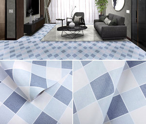 UDK-pegatina de papel tapiz para el suelo, diseño bohemio de PVC, a prueba de aceite, lámina de cocina, vinilo, peel y stick grueso - Product Image 3