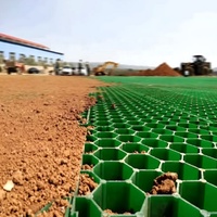 Grille de pavage en plastique pour aménagement paysager moderne, facile à assembler, pour jardin et allée, stabilisation du gravier des allées