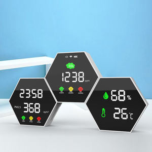 Desktopluchtkwaliteitsdetector Kooldioxide Meter Gasanalysator Co2 + Pm2.5 + Temp + Hum Monitor - Product Image 5