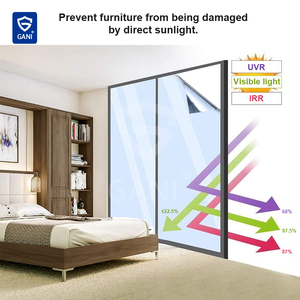 <span class=keywords><strong>Pellicola</strong></span> Magnetica Unidirezionale per Vetri, Isolamento Termico, Controllo Solare, Protezione UV per Edifici e Finestre di Casa - Product Image 6