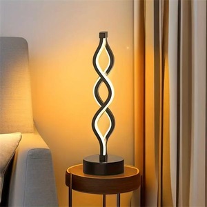 Lámpara de Noche Creativa de Lujo con Diseño de Algas Marinas para Dormitorio y Sala de Estar, Lámpara de Noche Inteligente con Diseño Ondulado para Uso en Interiores - Product Image 2