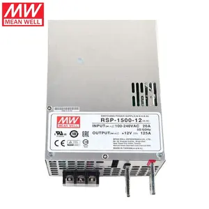 Mean Well Original RSP-1500-12 1500W 12V 125A Single Output 1500w Power Supply Wholesale
